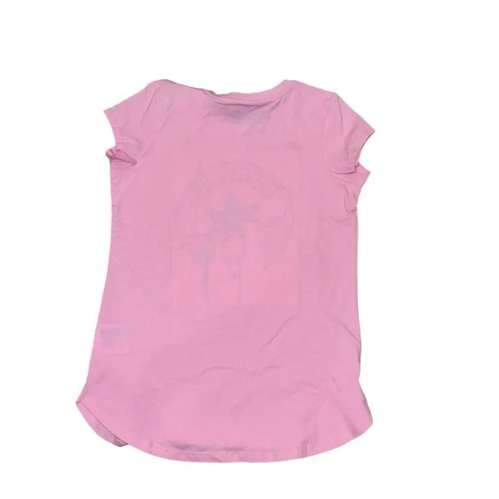 Converse Girls Graphic Pink T-Shirts Size XLarge XL (NWT)